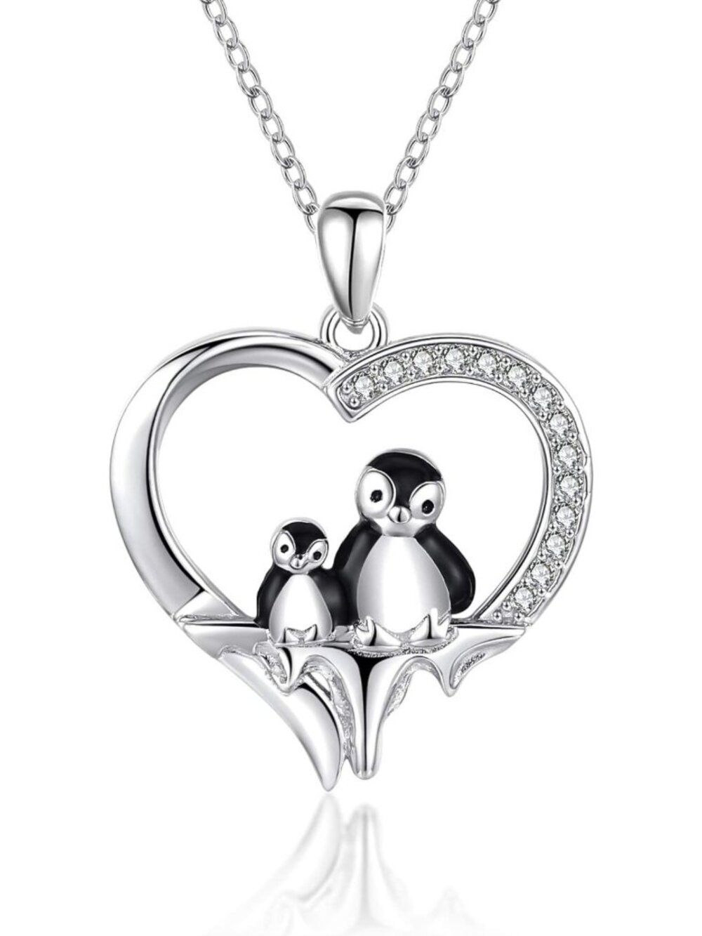 Cute Animal Pendant Necklace for Women - 925 Sterling Silver Friendship Gift